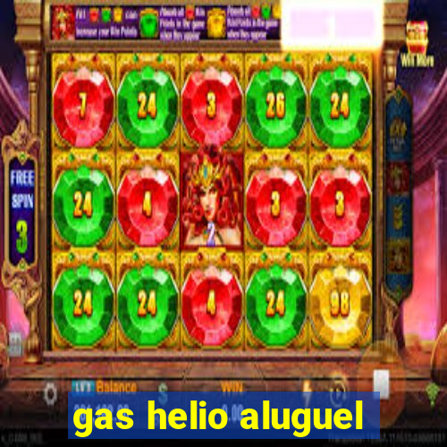 gas helio aluguel